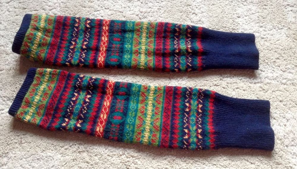 KUNST UND MAGE Benstulpen Benlnge Legwarmer Fußstulpen Stulpen