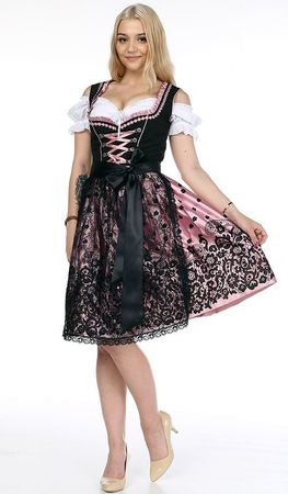 Edles Midi Dirndl