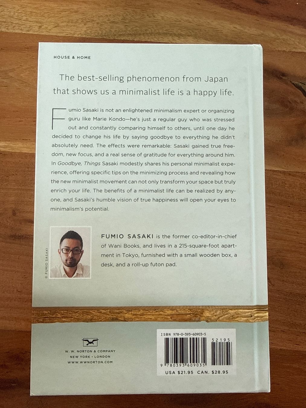 Libri: Buch Goodbye, Things Fumio Sasaki - Englisch – Usato da St. Gallen venduto da FabianKai 1
