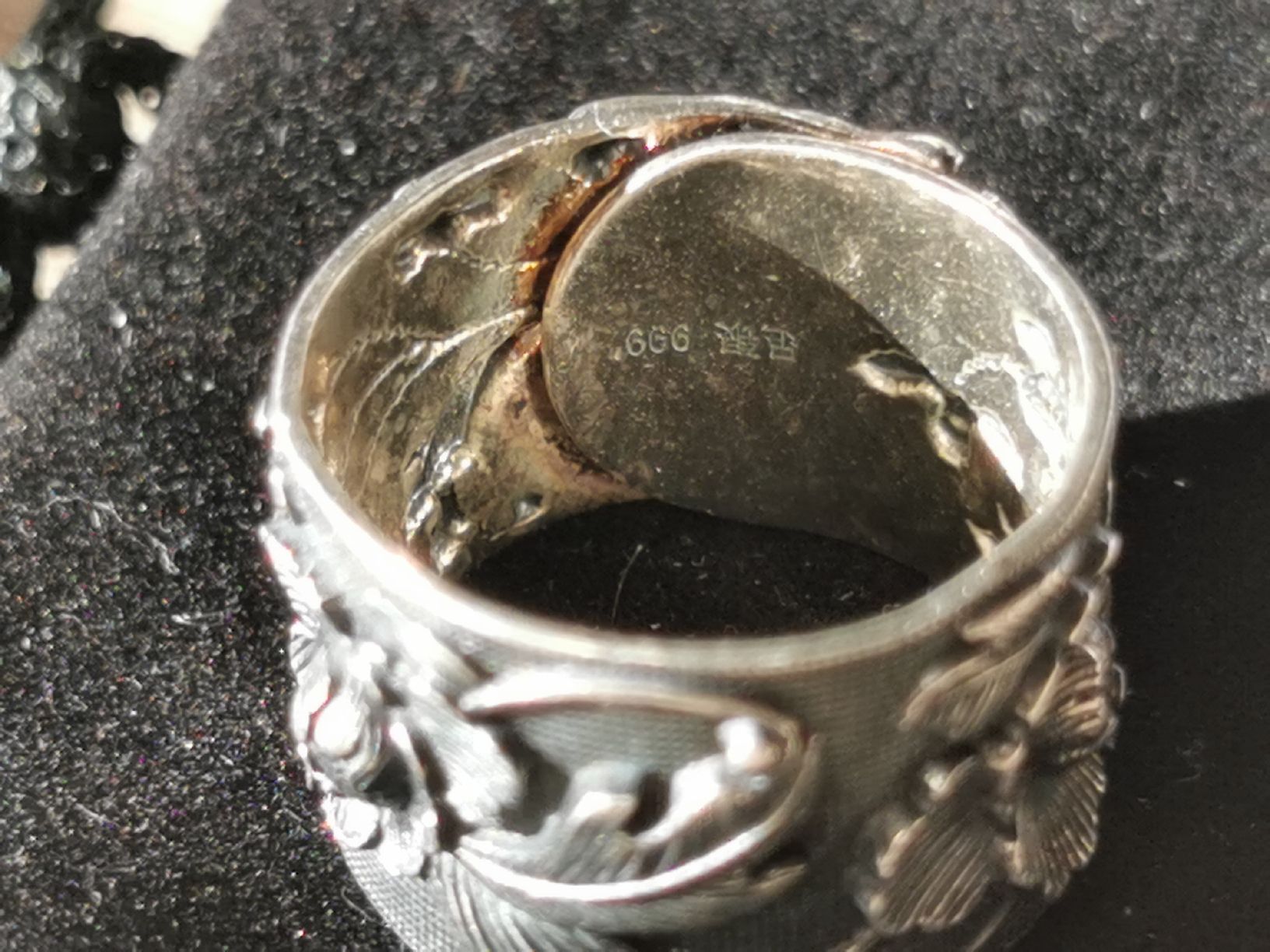 Anelli: Damen Silber 999' Ring – Nuovo (secondo la descrizione) da Schlieren venduto da vlalif 4
