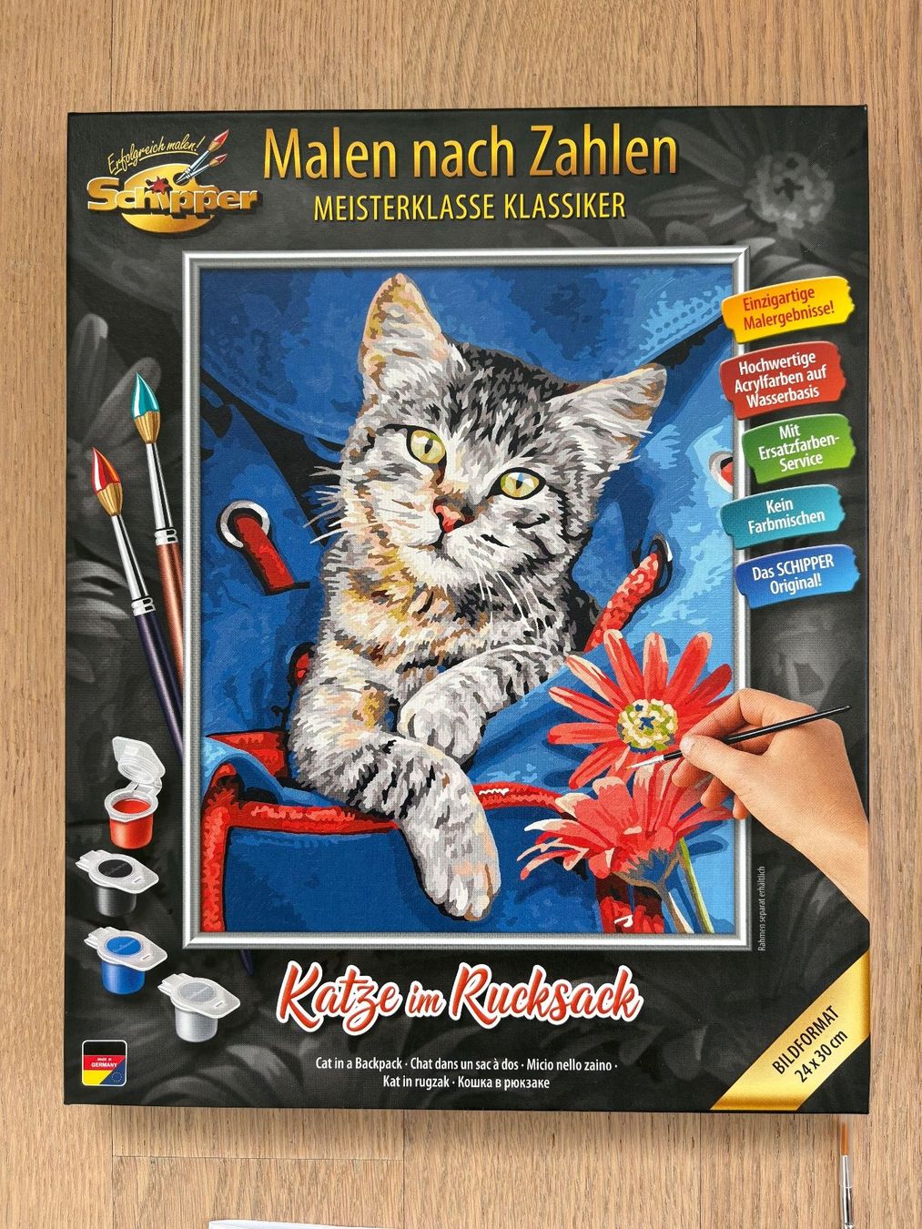 Kit bricolage: Malen nach Zahlen, Katze – Nuovo (secondo la descrizione) da Gossau SG venduto da Black-Queen