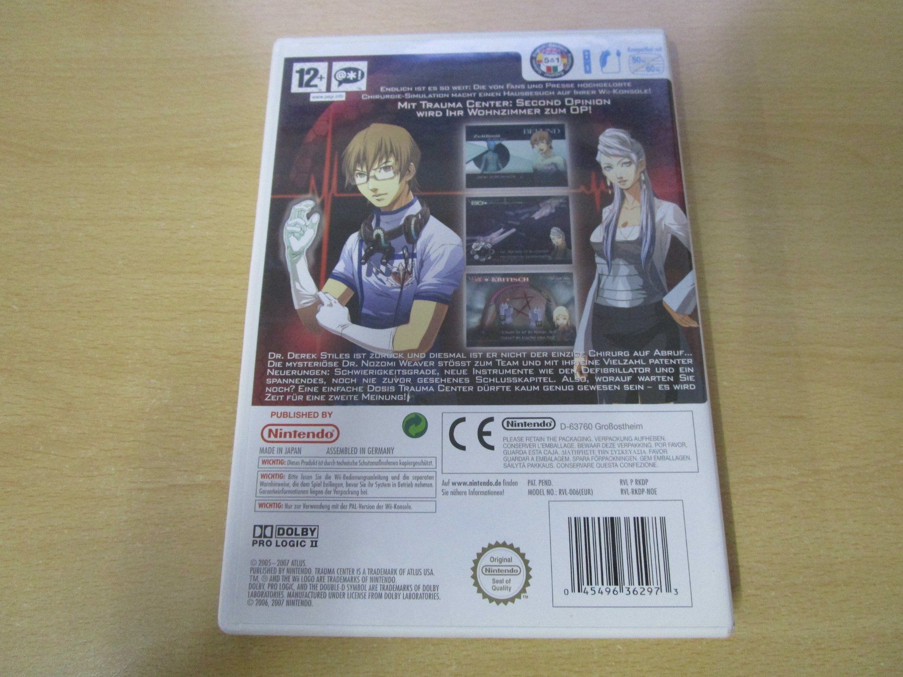 Nintendo Spiele: Trauma Center Second Opinion Nintendo Wii - Traumacenter – Gebraucht aus Goldau von agestuffer 1