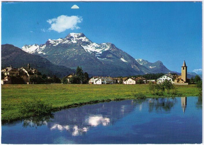 Cartoline postali: Sils Baselgia – Usato da Binningen venduto da Mountainrider