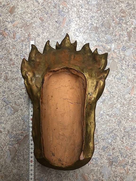 Figuren: Teufel aus Tonerde (ca. 26cm) – Gebraucht aus Gutenswil von FlavioPanzera 1