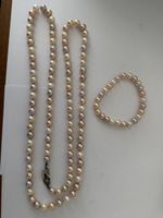 Perlenkette mit Armband L94 cm Silber 925 (22)