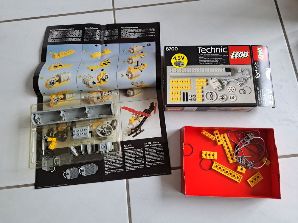 Lego 8700 discount technic motor set