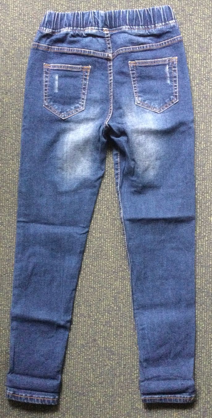 Jeans: Jeans Blau Stretch mit Gummizug Grösse S – Usato da Ulisbach venduto da sasha6 2