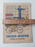 Prospekt Sachs Moped Mofa richtig im Verkehr Brochure