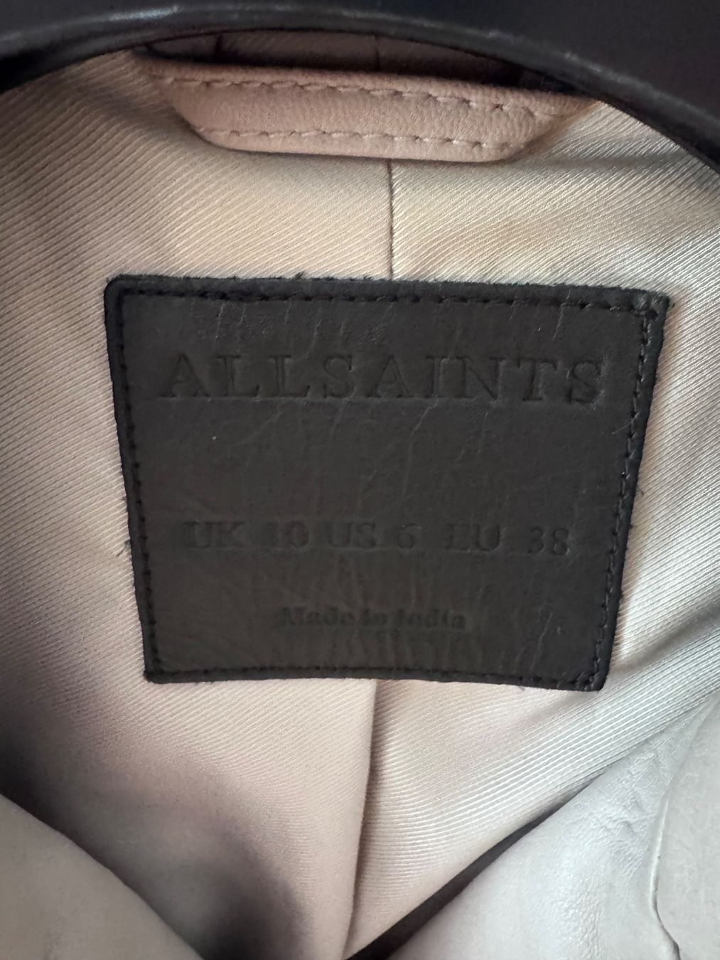 Allsaints Giacche: Lederjacke Biker von AllSaints – Nuovo (secondo la descrizione) da Dielsdorf venduto da Gioma06 2
