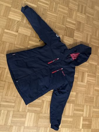 Trollkids Jacke dunkelblau Grösse 152 gut erhalten