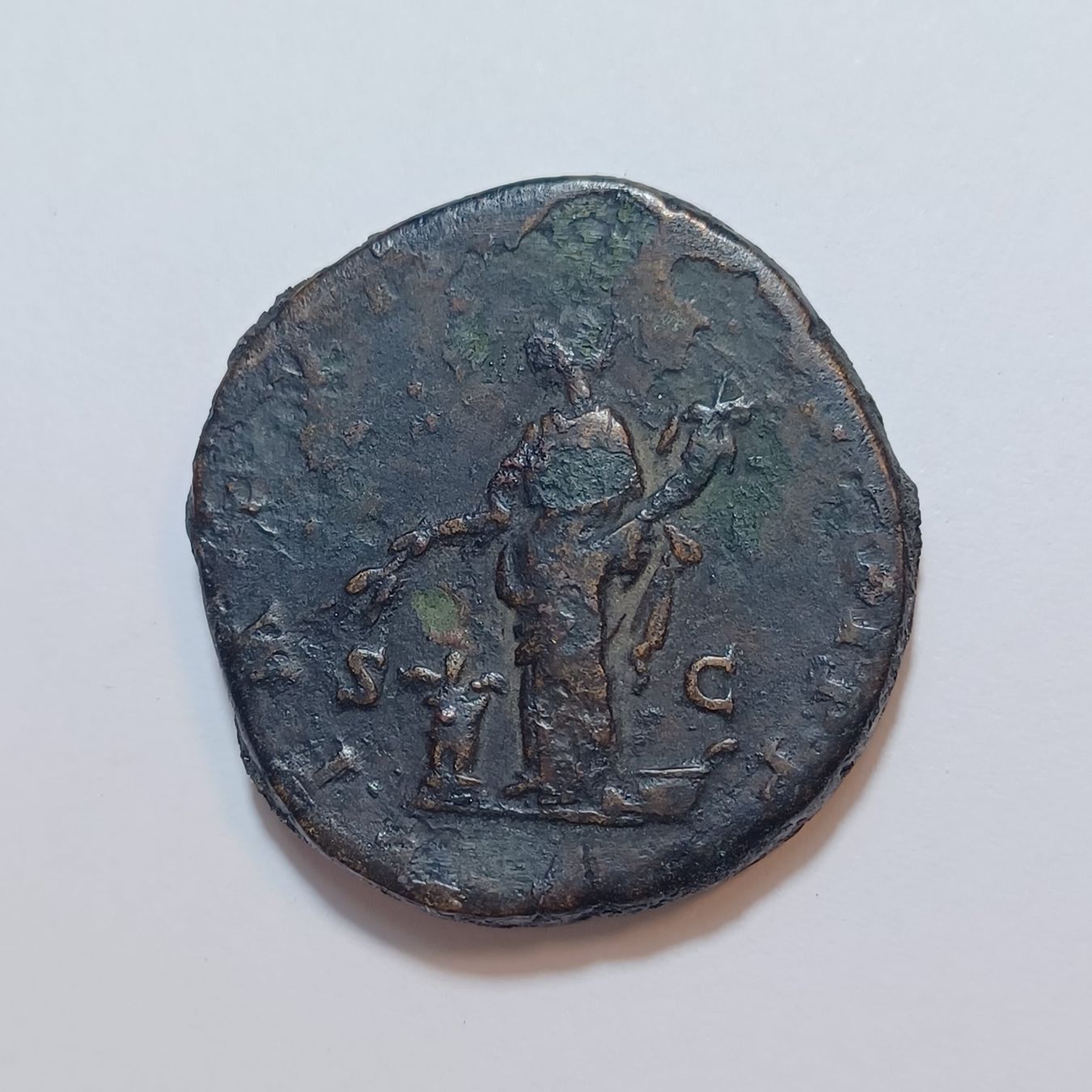 Tutti le monete: Sesterz Marcus Aurelius (161-180) Römisches Reich – Usato da Pfäffikon ZH venduto da Antike_Muenzen 1