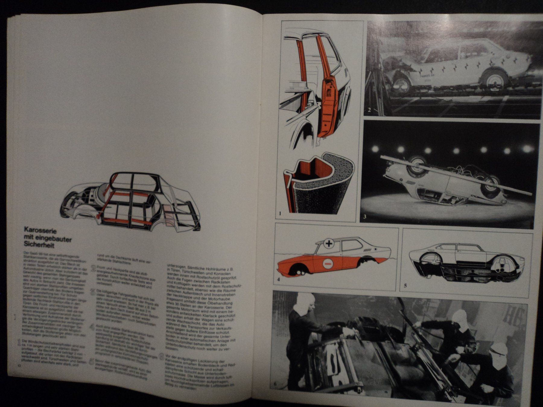 Saab Documenti: Prospekt Saab 99 Modelle ca. 1972 – Usato da Schwarzenburg venduto da modelCARama 4