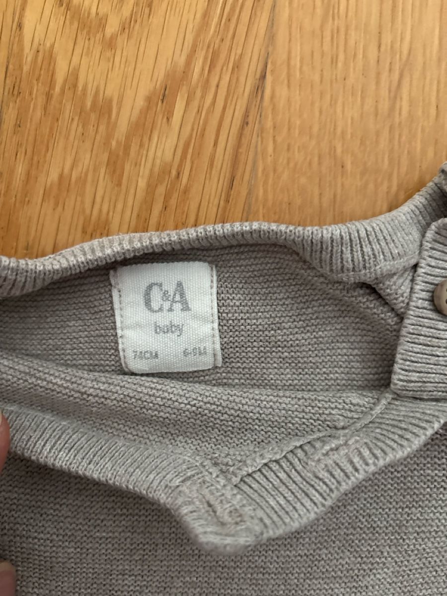 C&A Lotti di vestiti: Baby Strickset Grau C&A Gr. 74/6-9M – Nuovo (secondo la descrizione) da Kemptthal venduto da bklaudia 1