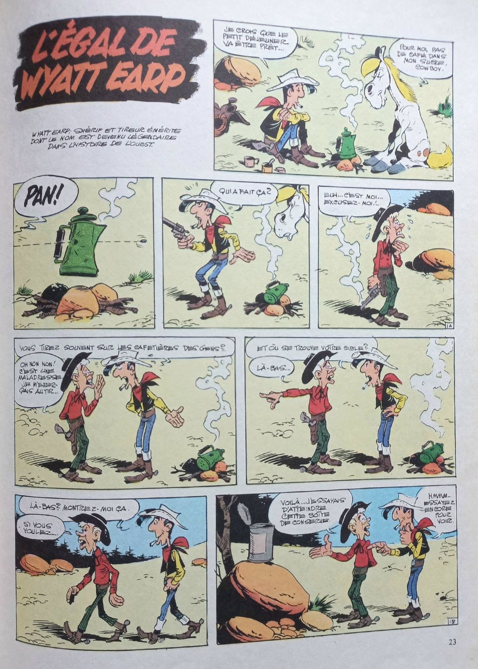 Fumetti: BD Comic - Lucky Luke - 7 Histoires - Serie 1 – Usato da Niederuzwil venduto da lubimaja 2