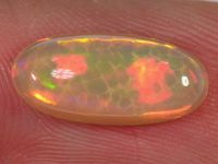 2.5 Karat - Äthiopischer Welo Opal mit Honeycomb Muster