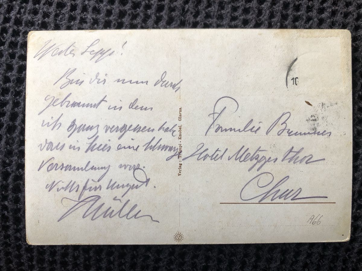 Cartes postales: Ansichtskarte Netstal – D'occasion à Näfels par fritzjk 1