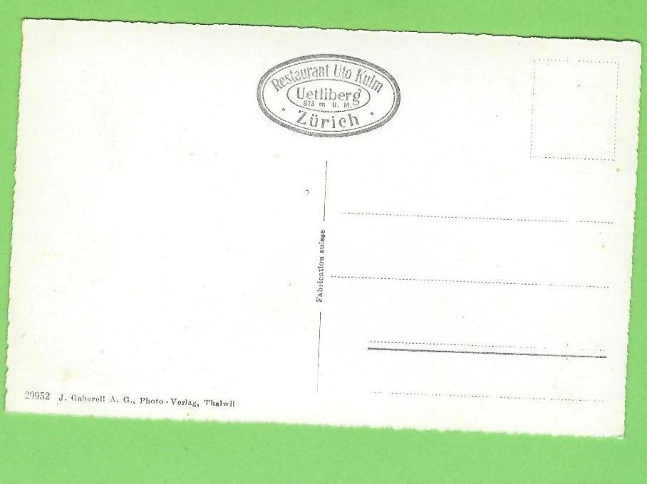 Cartoline postali: Berghaus Uto-Kulm Uetliberg – Nuovo (secondo la descrizione) da Zürich venduto da t24_de 1