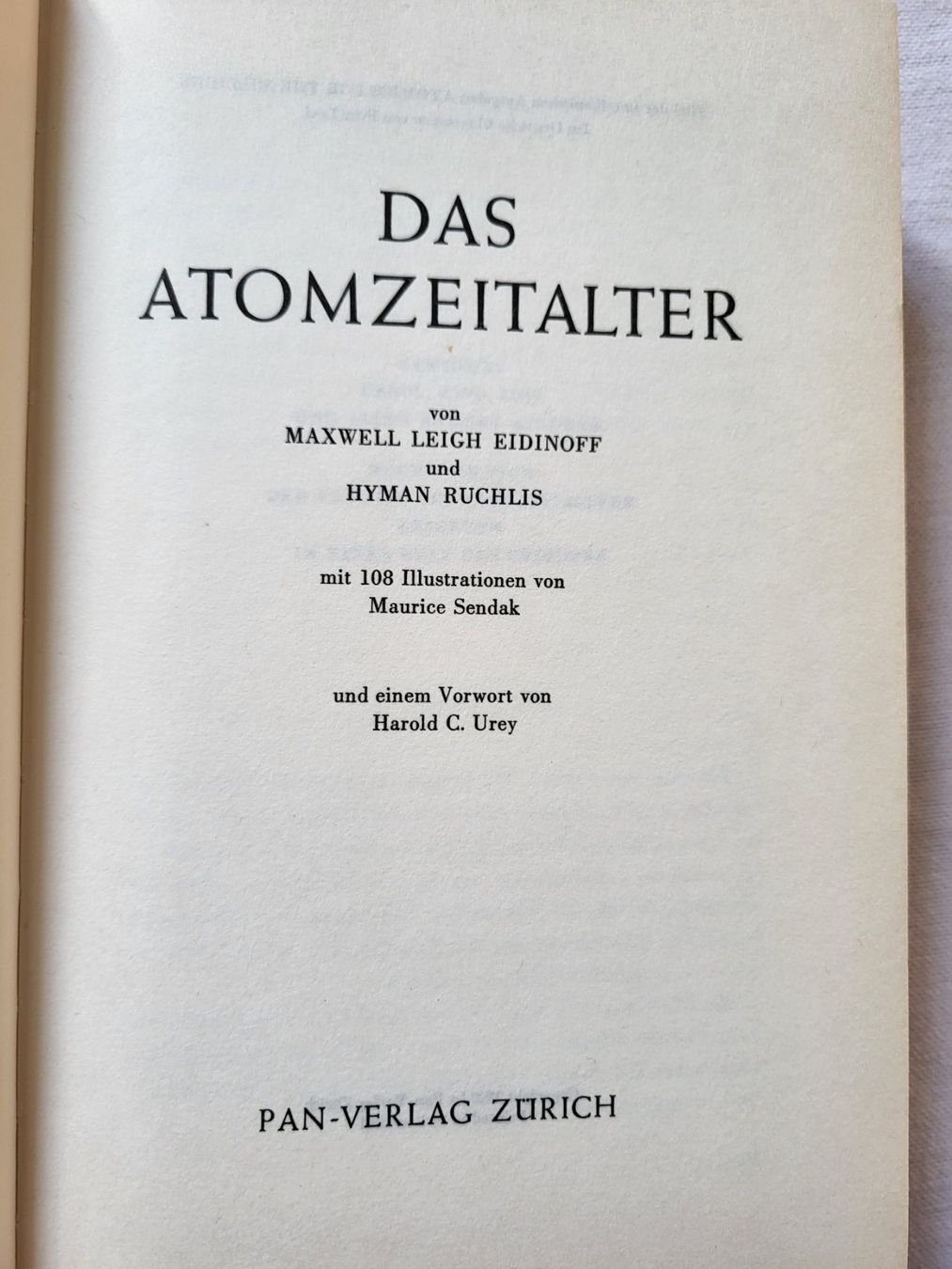 Livres: Das Atomzeitalter 1949 – D'occasion à Basel par Treasurehunter 4