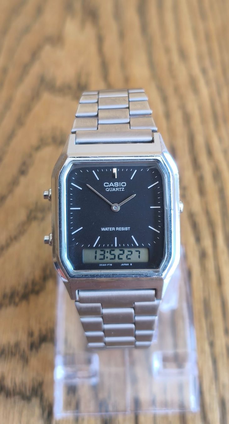 Casio Uhren: Casio AQ-230 mit neuer Batterie – Gebraucht aus Aarau von Blingo01