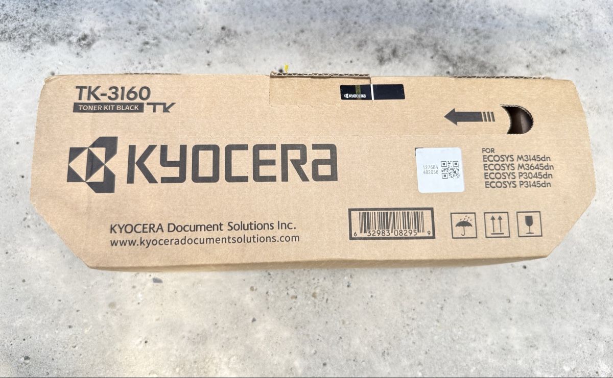 Kyocera Cartucce per stampanti & toner: Kyocera TK-3160 schwarze Toner – Nuovo e nell'imballaggio originale da Lausen venduto da Albprint