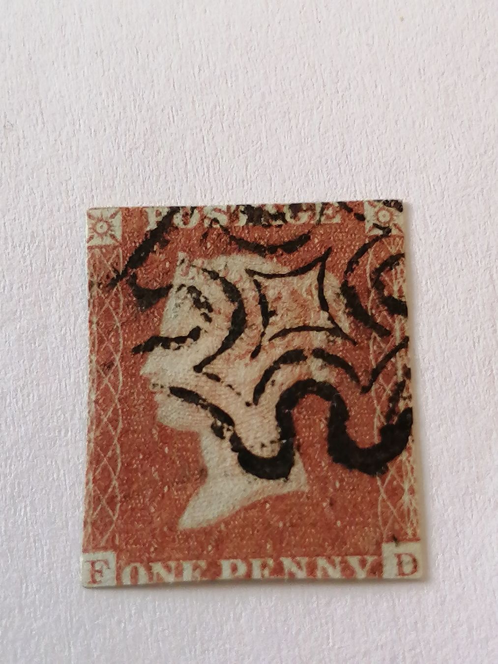 Tutti i francobolli: One Penny Red 1841  – Usato da Happerswil venduto da tschergi