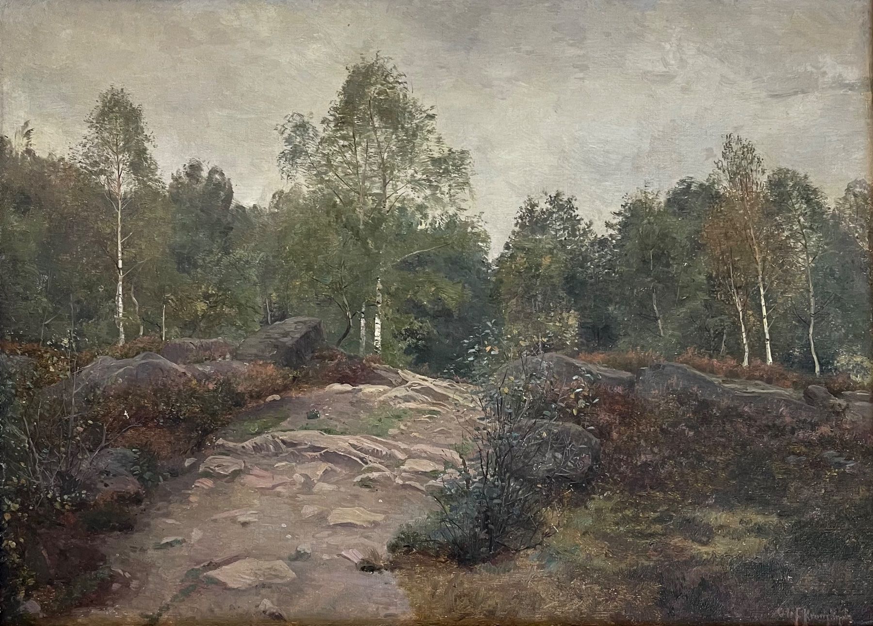 Dipinti: Krumlinde Olof (1856-1945) – Usato da Grosshöchstetten venduto da Perle1951 1