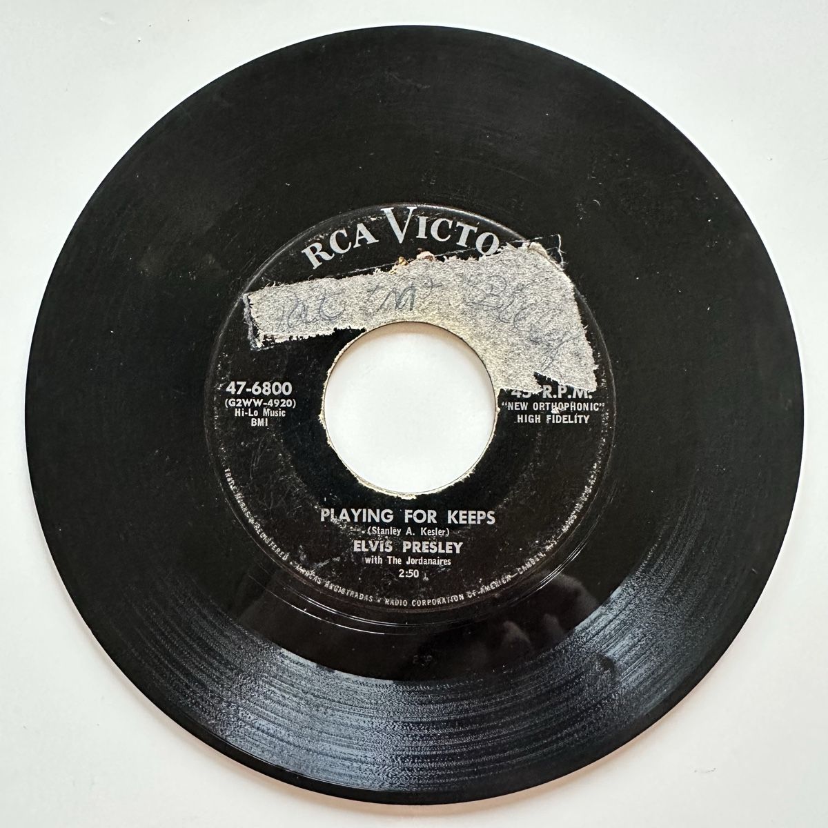 Schallplatten: Schallplatte Elvis Presley "Playing For Keeps" "Too Much" – Gebraucht aus Etzwilen von presley3577 1