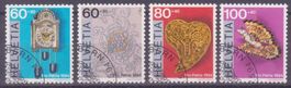 Pro Patria Satz SBK-Nr. 243-246 (Volkskunst 1994) ET-Stempel