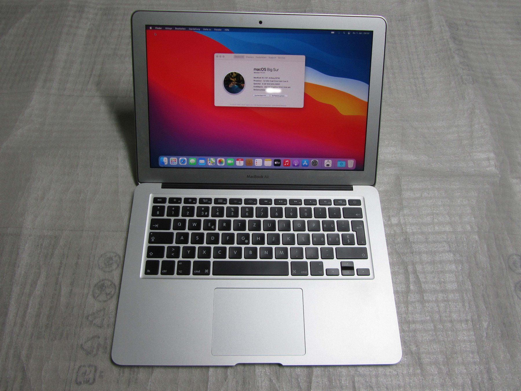 Apple Notebook: MacBook Air 13 Zoll Silber – Usato da moosseedorf venduto da RTN10 1