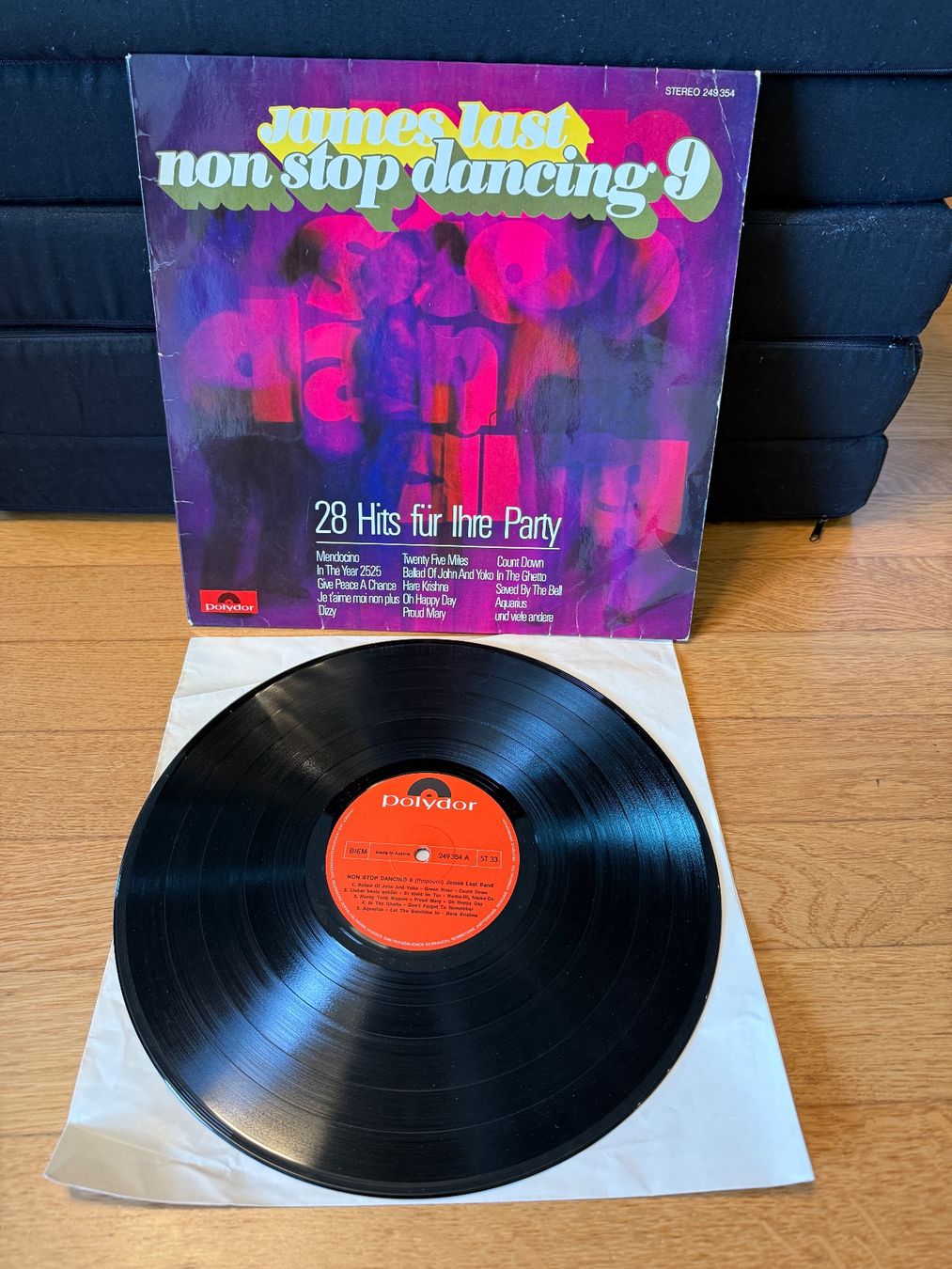 Vinyles: James Last non stop dancing 9 – D'occasion à Ennetbürgen par sto_2rrg