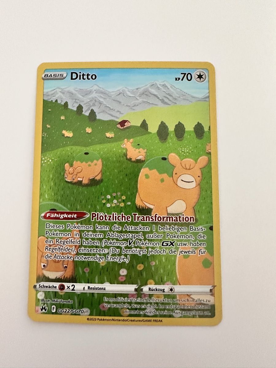 Pokémon Carte collezionabili: Pokemonkarte Ditto – Nuovo (secondo la descrizione) da Grindel venduto da a.lie
