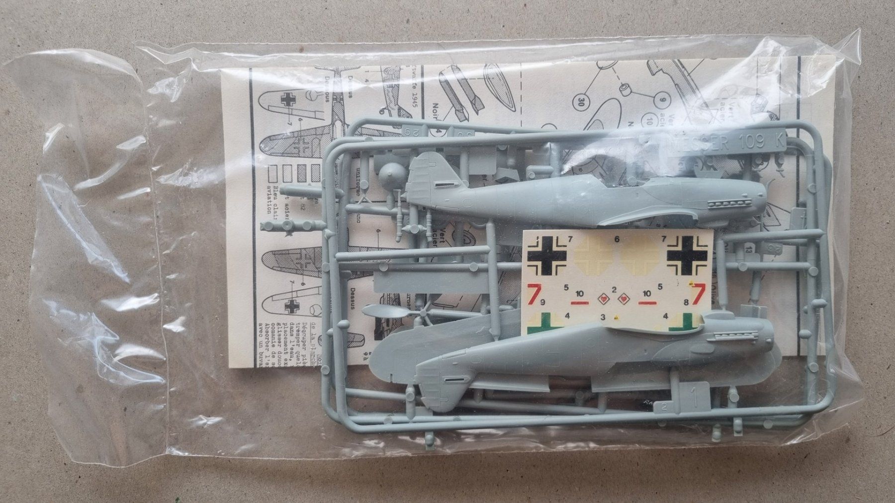 Heller Modellbausätze & Standmodelle: 1/72 Heller Me 109K-4 (229) – Gebraucht aus Grand-Lancy von LFW 1