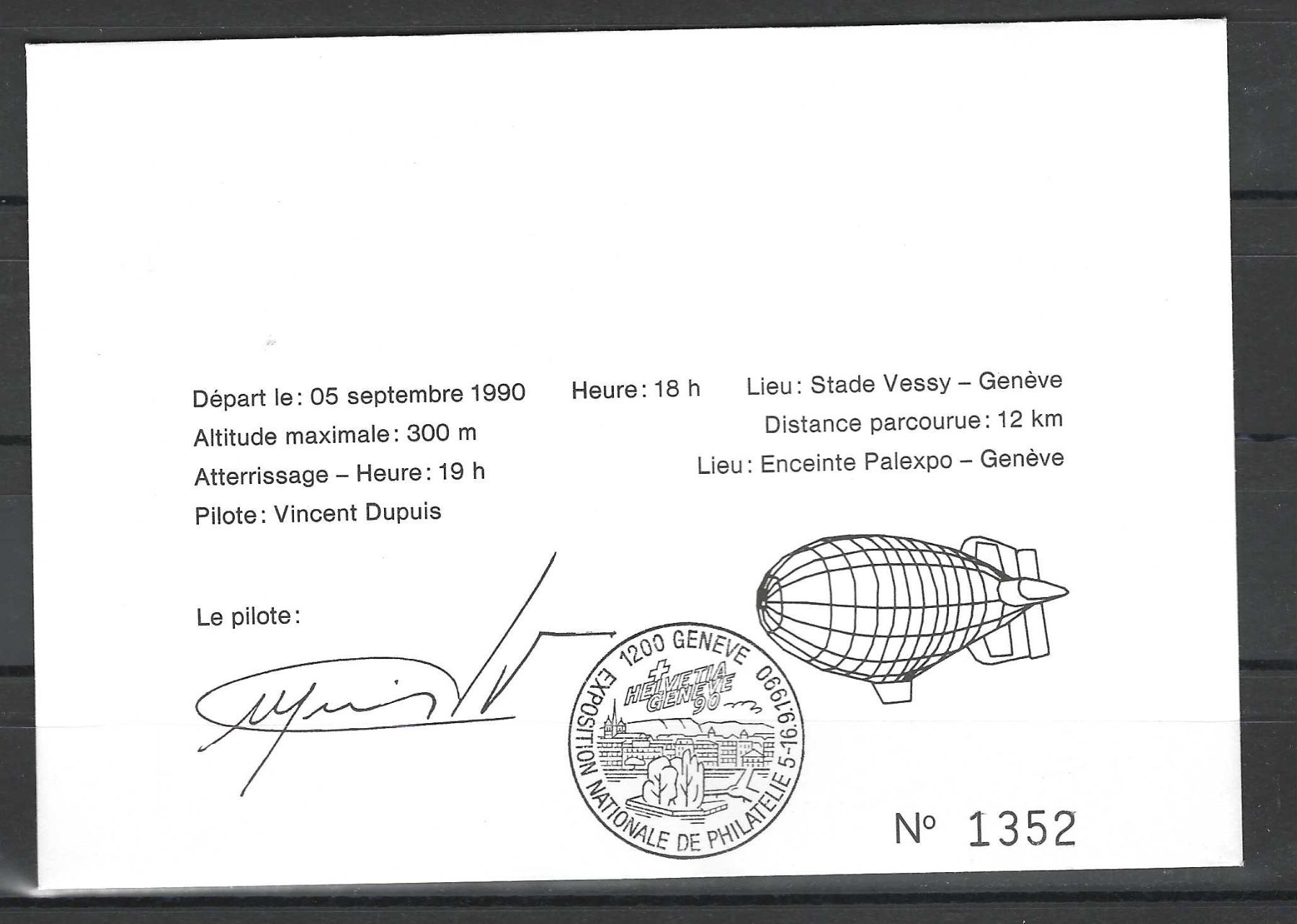 Tutti i francobolli: CH FDC Palexpo 1990 – Usato da Koblenz venduto da Markenhimmel 1