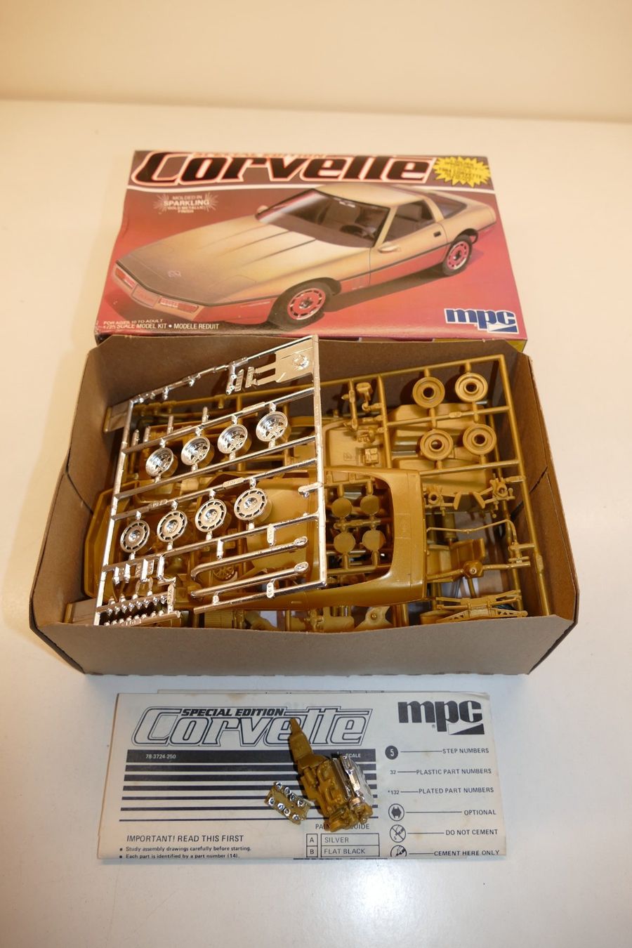 Modellini d'auto: MPC 1:25: 1984 Corvette Special Edition – Usato da Niederhasli venduto da rail-duerst 1