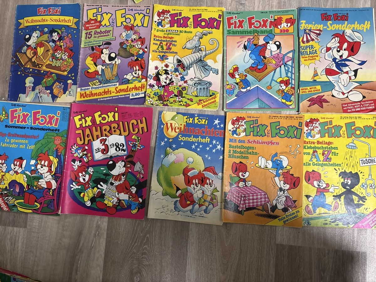 Fumetti: Fix und Foxi Comics und Spezialausgaben – Usato da Buch SH venduto da sal_rv2n