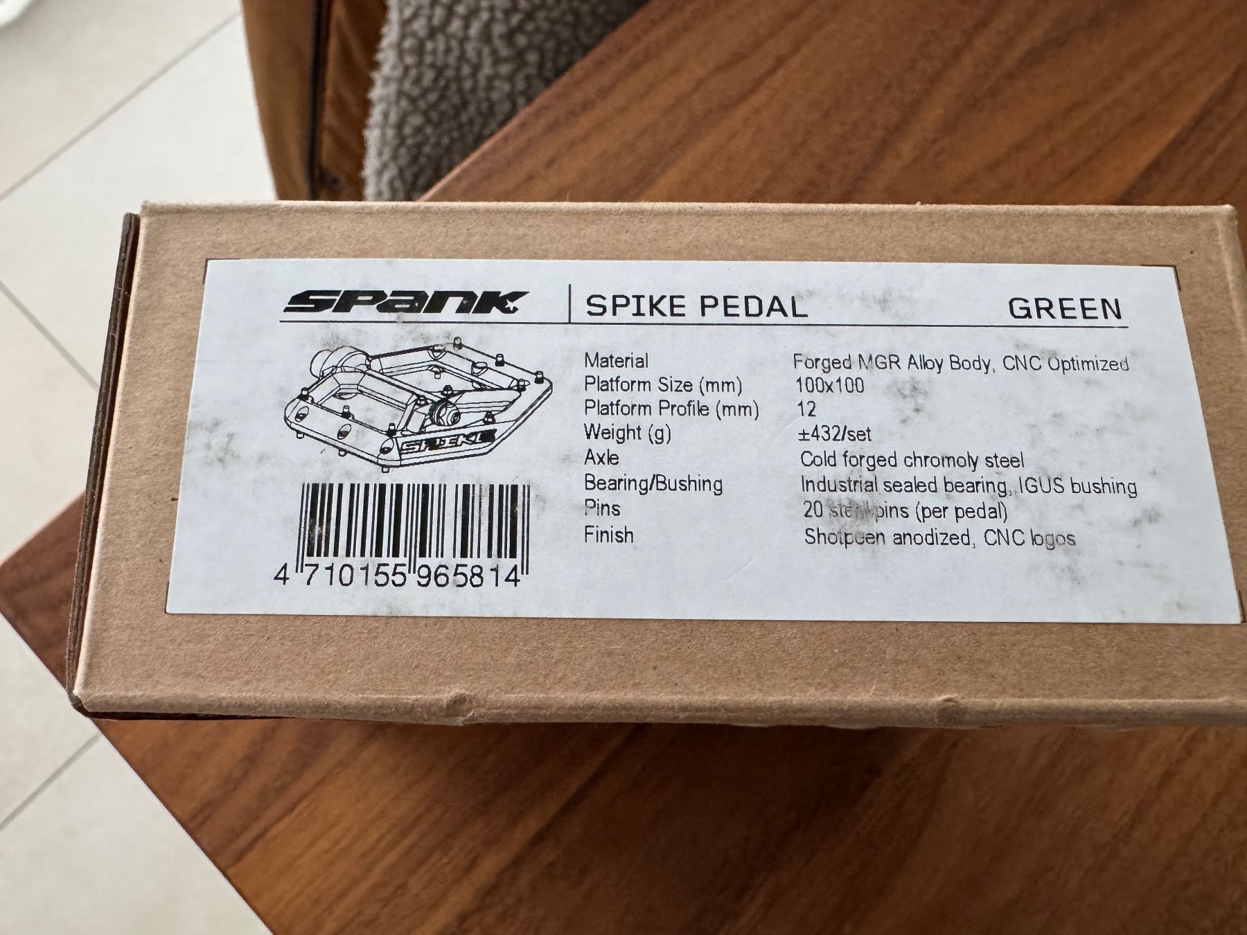 Pezzi di ricambio: Spank Spike Plattformpedale NEU - TOP – Nuovo e nell'imballaggio originale da Einsiedeln venduto da Rona 6