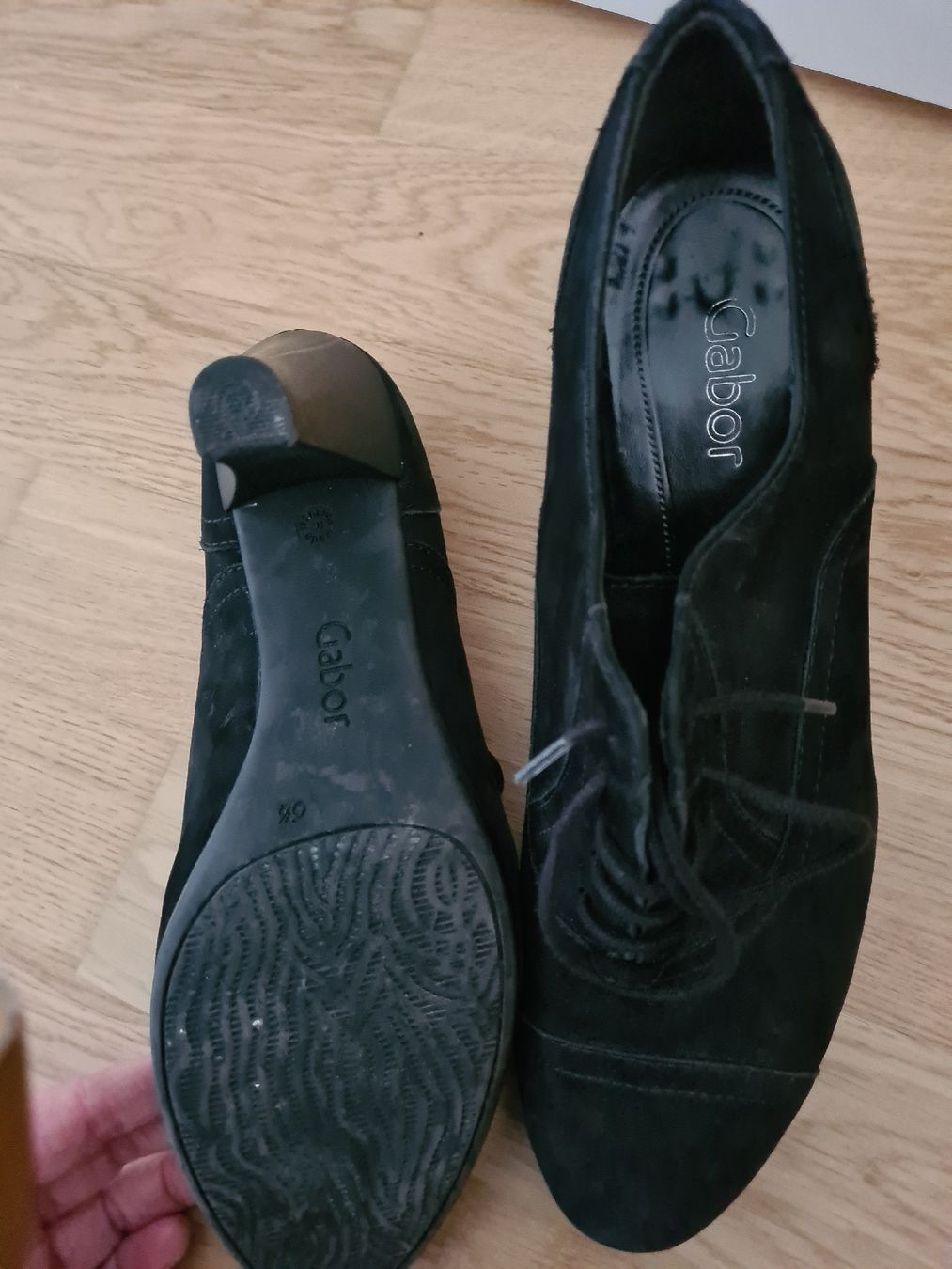Gabor Scarpe da donna: Gabor Schnürschuhe Schwarz Grösse 40 – Usato da Horw venduto da Mirii91 3