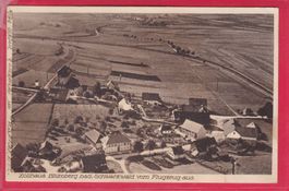 ZOLLHAUS BLUMBERG BAD, SCHWARZWALD VOM FLUGZEUG AUS, 2.8.31