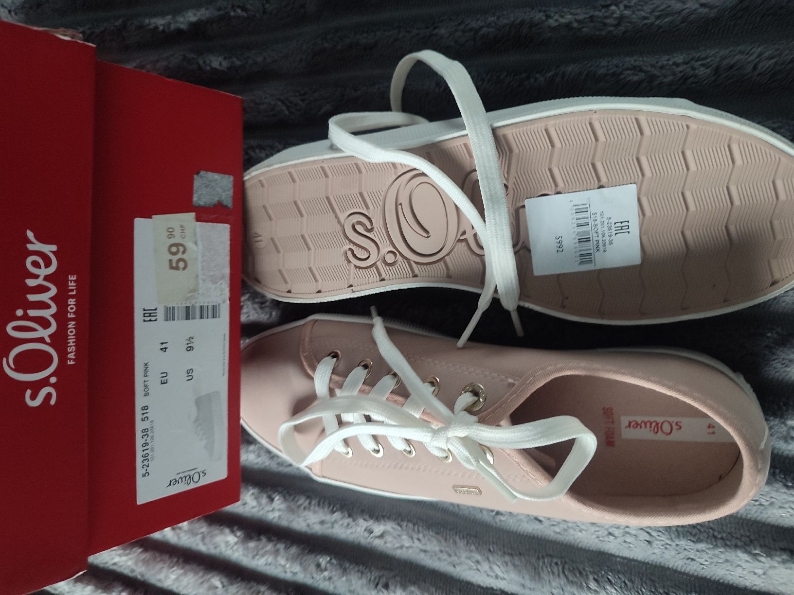 S.Oliver Scarpe da donna: Sneaker s'Oliver Gr. 41 - neu – Nuovo e nell'imballaggio originale da Rüti ZH venduto da syzu 5