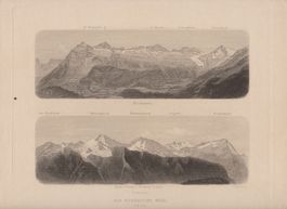Maderanertal   .   alter Stich von C. Huber sc.