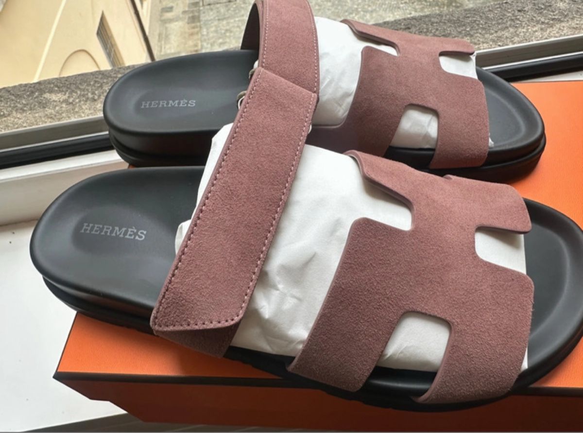 Hermès Scarpe da donna: Hermes Chypre rose antique 39 – Nuovo e nell'imballaggio originale da Kilchberg ZH venduto da cruella 2