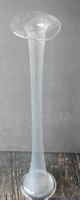 Bodenvase Kristall 1 meter hoch  oben 3 cm