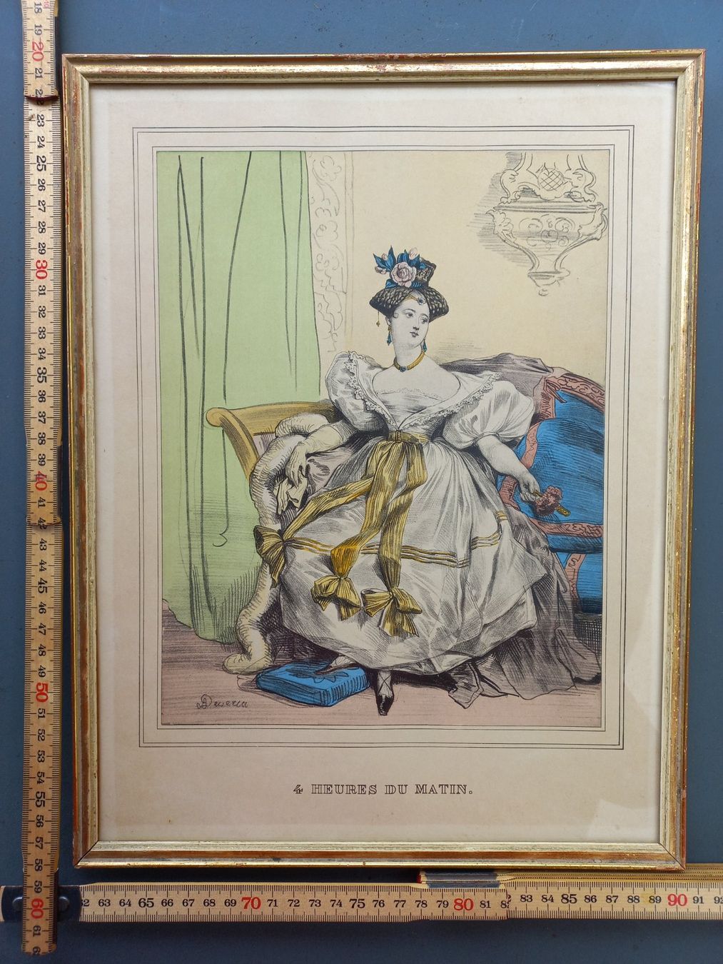 Gravures: 2 Stiche?, "Dame von Welt" – D'occasion à Horw par Bellevue10 1