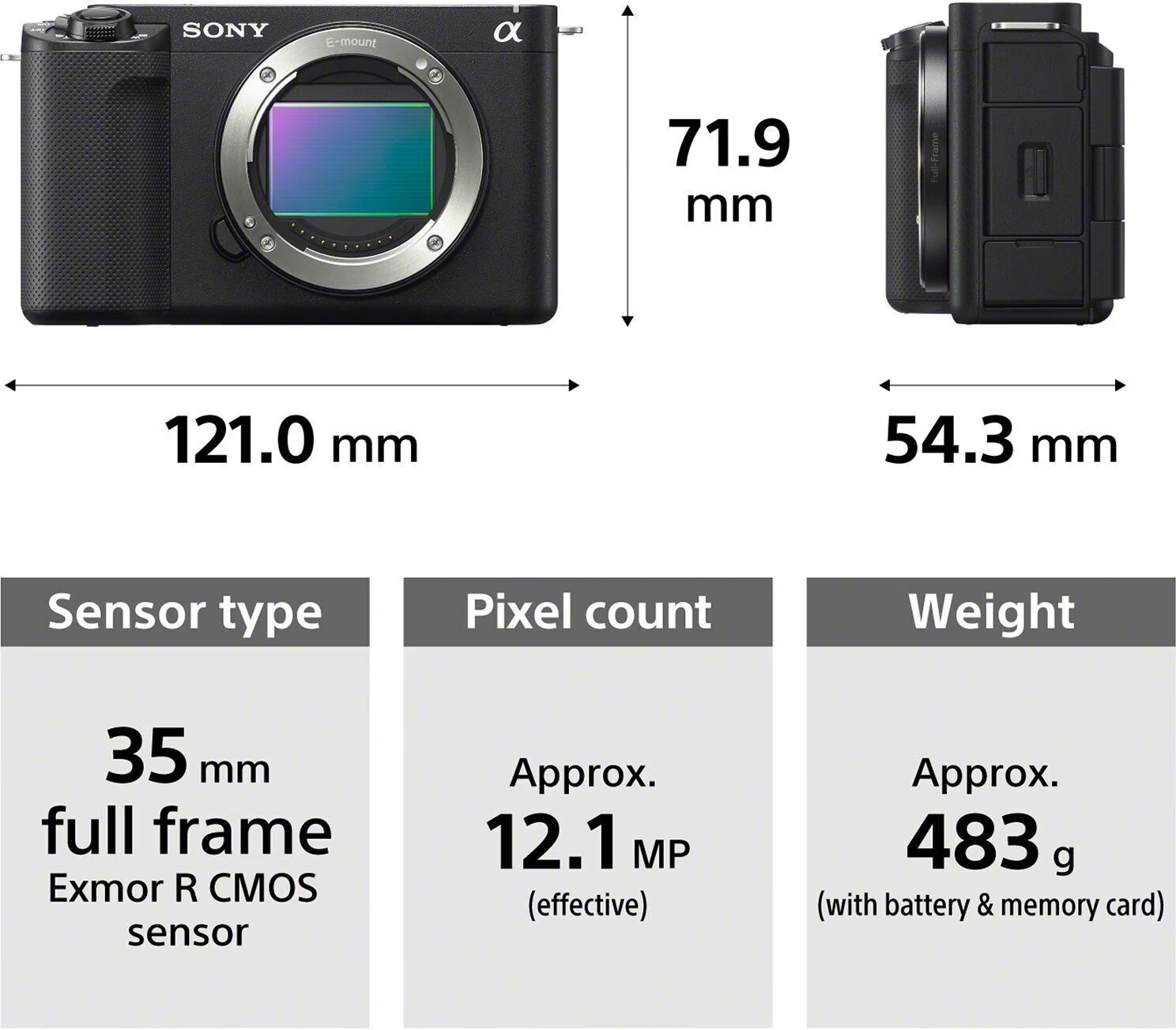 Sony Appareil photo: Sony ZV-E1 Full frame video camera ( with Protection Cage ) – D'occasion à Zürich par Vav_c6fq 8