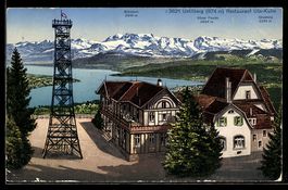 AK Uetliberg, Restaurant Uto-Kulm u. Aussichtsturm