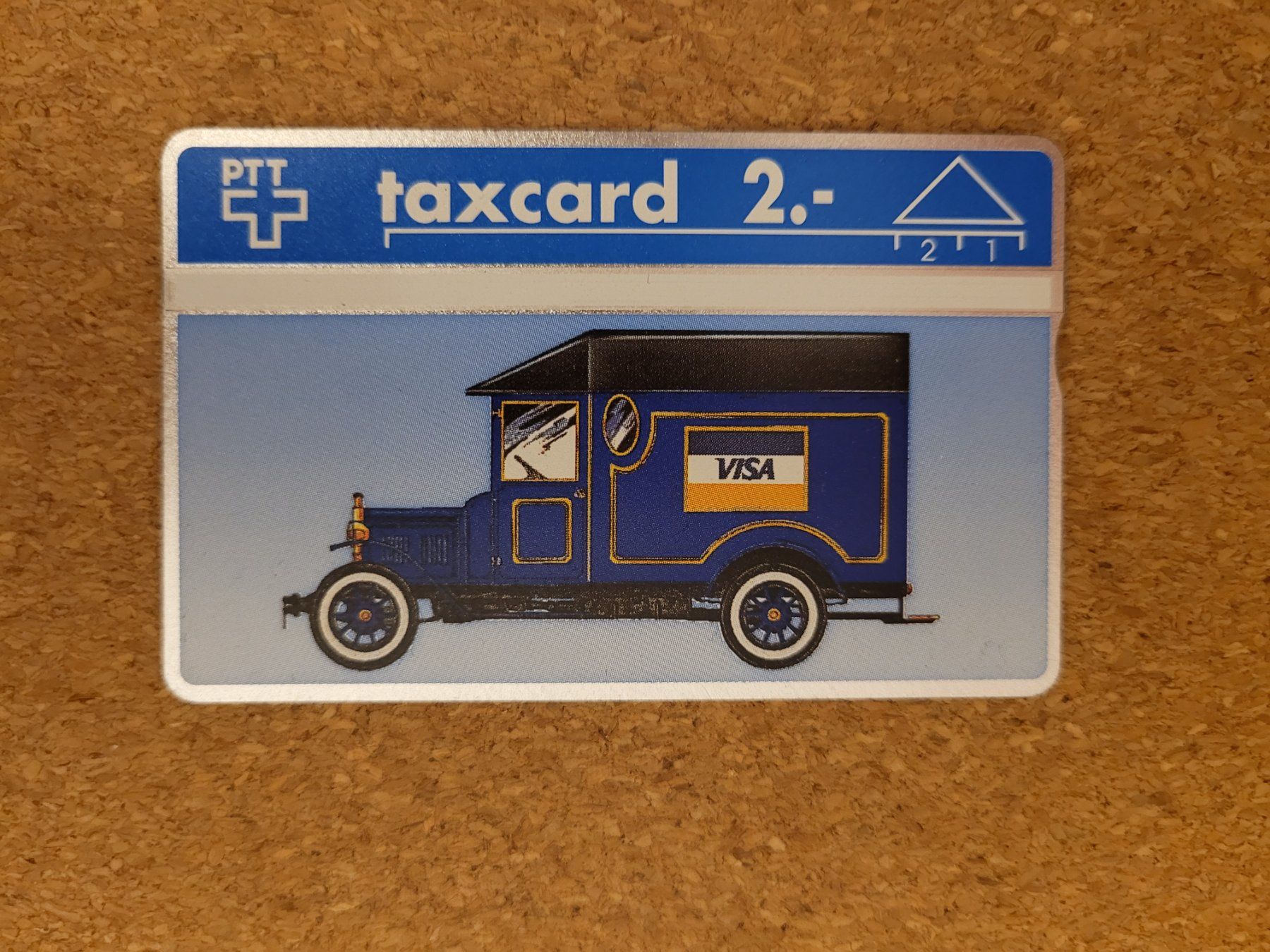 Schede telefoniche: Taxcard Visa – Usato da Inwil venduto da Flower2325