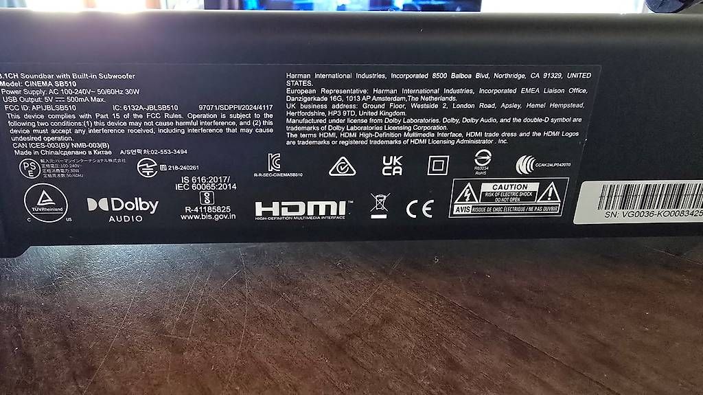 Casse acustiche: JBL Soundbar – Usato da Alpnach Dorf venduto da CPe6055 3