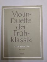 Musik Noten: violinduette des frühklassik, Paul bormann 