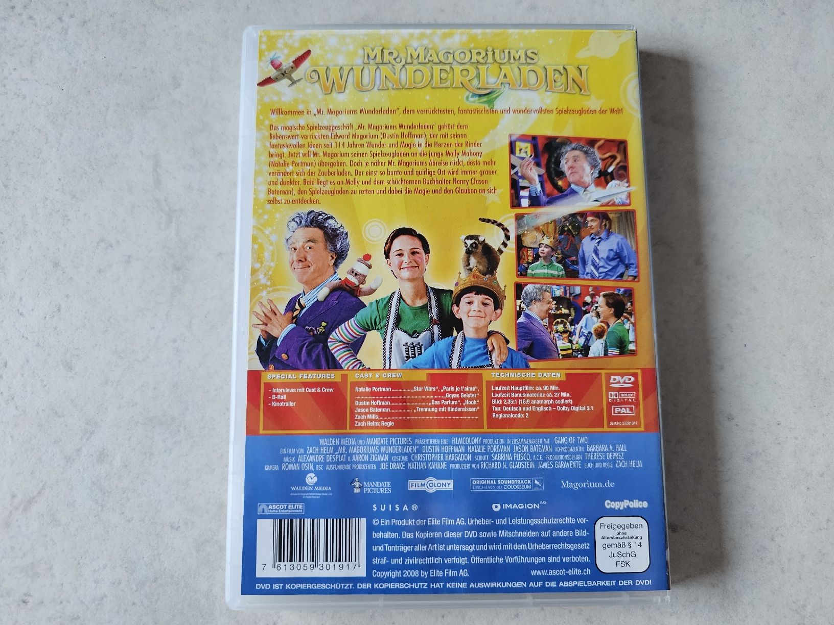 Tutti i DVDs: Mr. Magoriums Wunderladen – Usato da Schneisingen venduto da backstore24 1