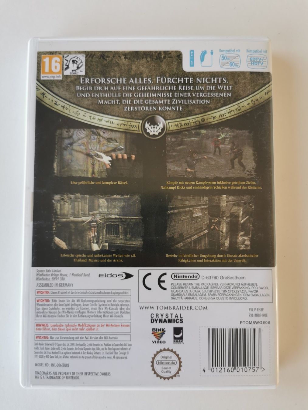 Spiele: Wii - Tomb Raider Underworld – Gebraucht aus Lenzburg von eyworld 2